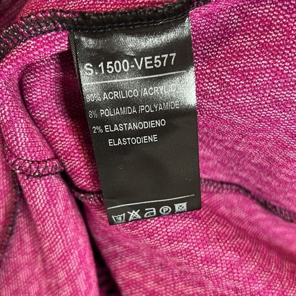 Isabel de Pedro Fuchsia & Black Midi Dress Size 2US - Picture 7 of 7